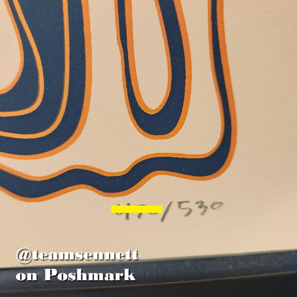 January 17 & 18, 2025 / Eagles Sphere Poster / WEEKEND 9 / Las Vegas Residency - Picture 3 of 3